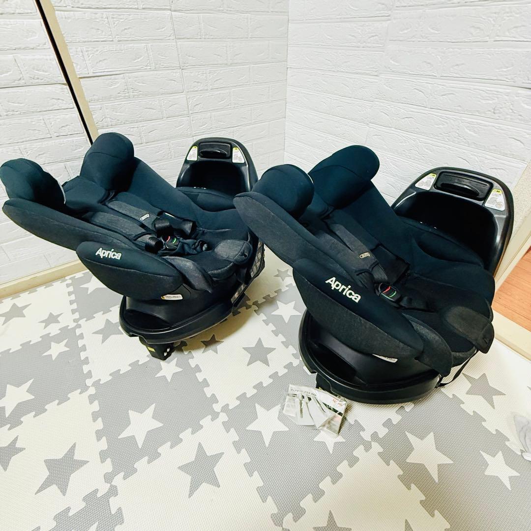 【☆2台セット☆】アップリカ☆チャイルドシート☆ディアターンプラスISOFIX☆