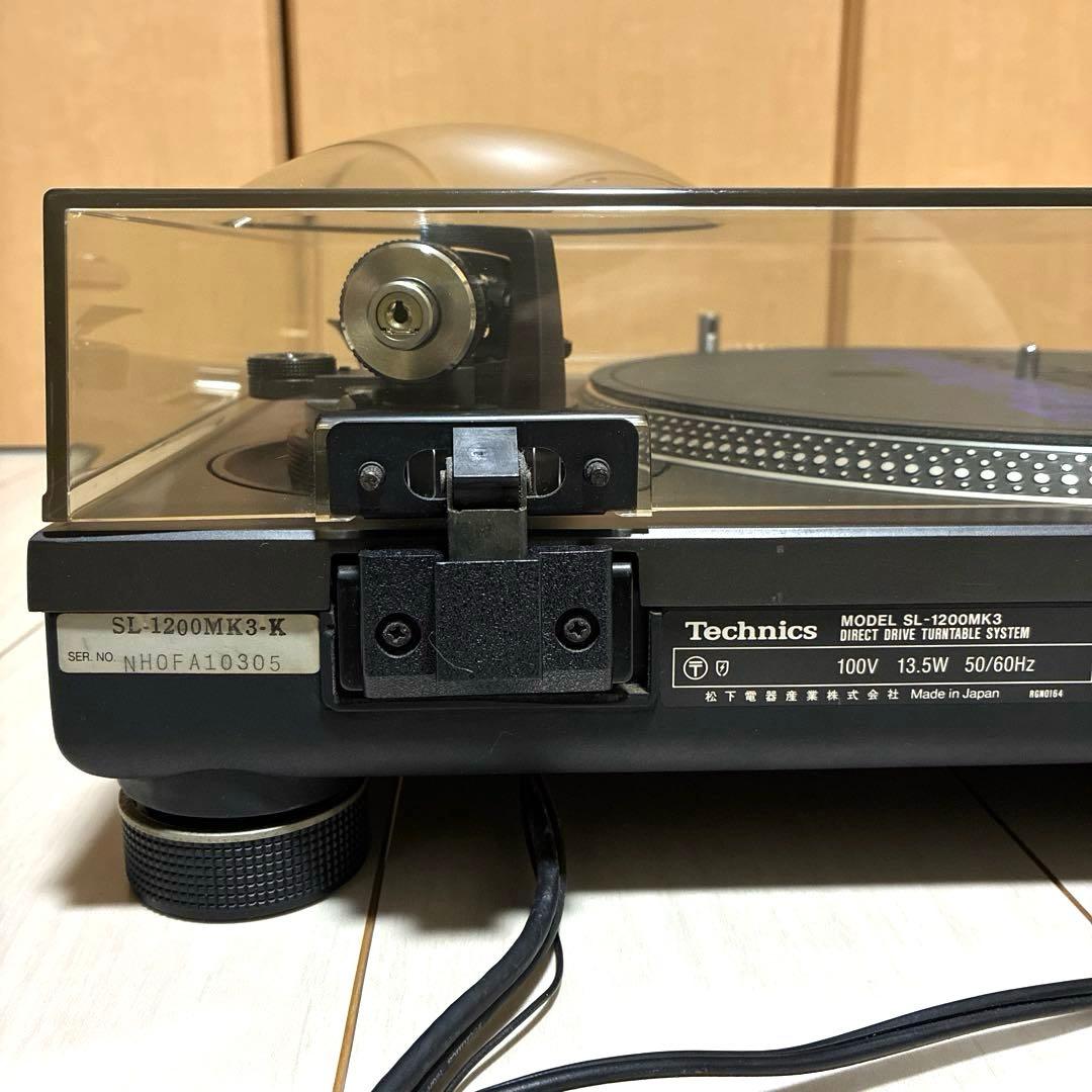 SL-1200MK3 ③ 通電・動作確認問題無し 音出し確認は説明文を要