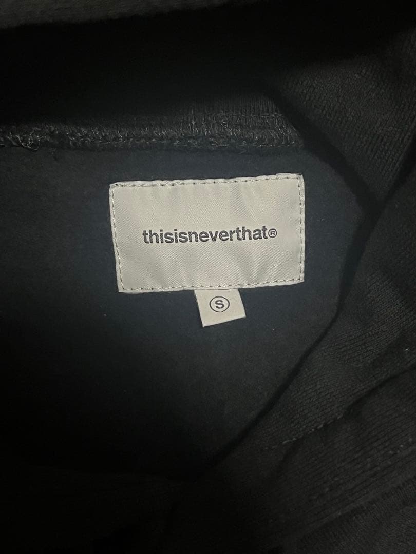 thisisneverthat ブラックパーカー