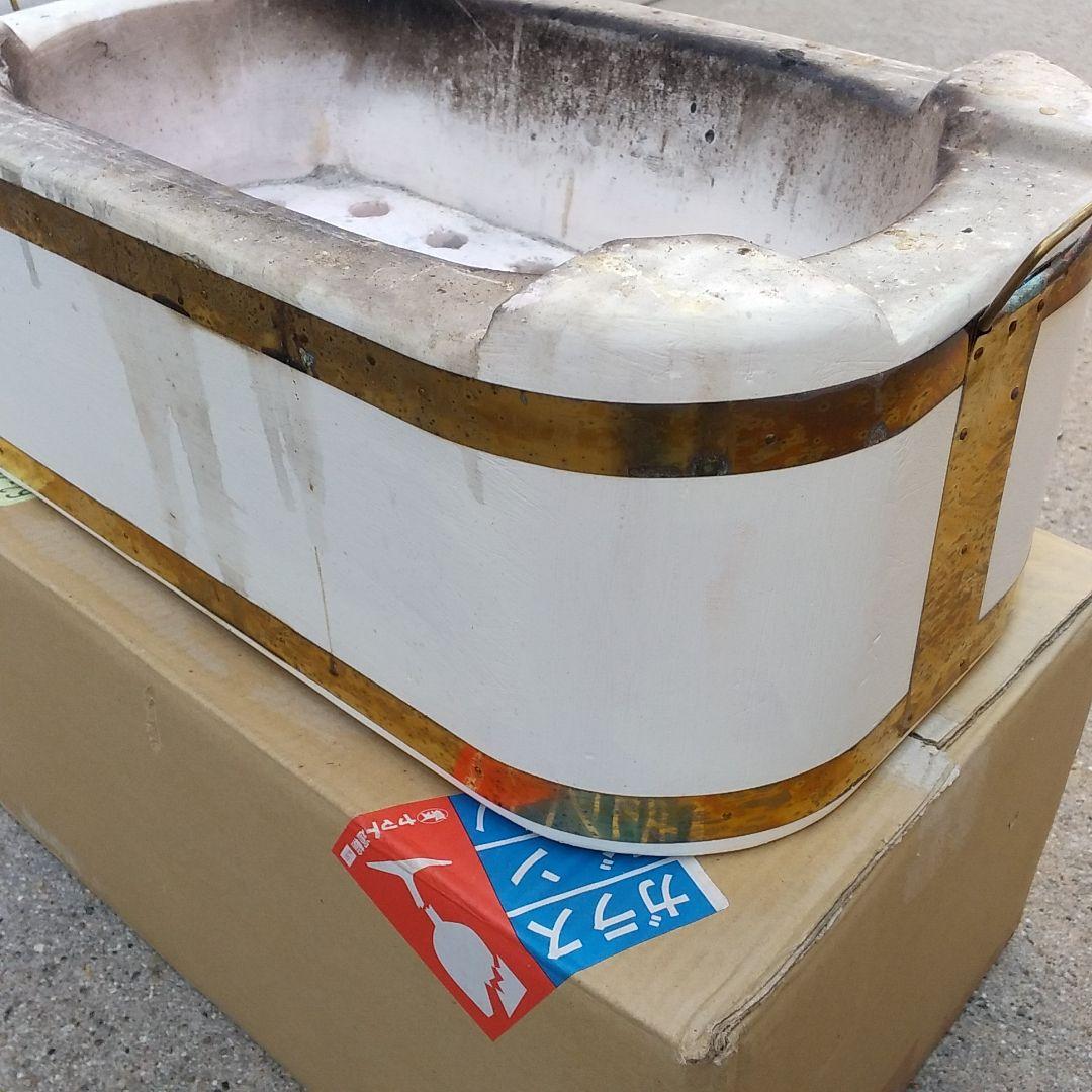 丸和工業製◎天然切出コンロ◎大判七輪/角形/網2枚付◎最高級 能登の切り出し