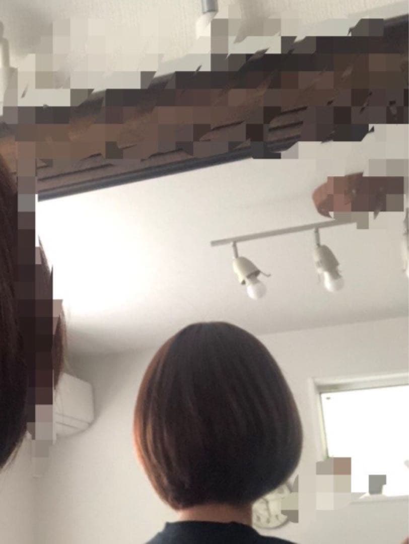 人毛100% ショートボブ ブラウン 未使用