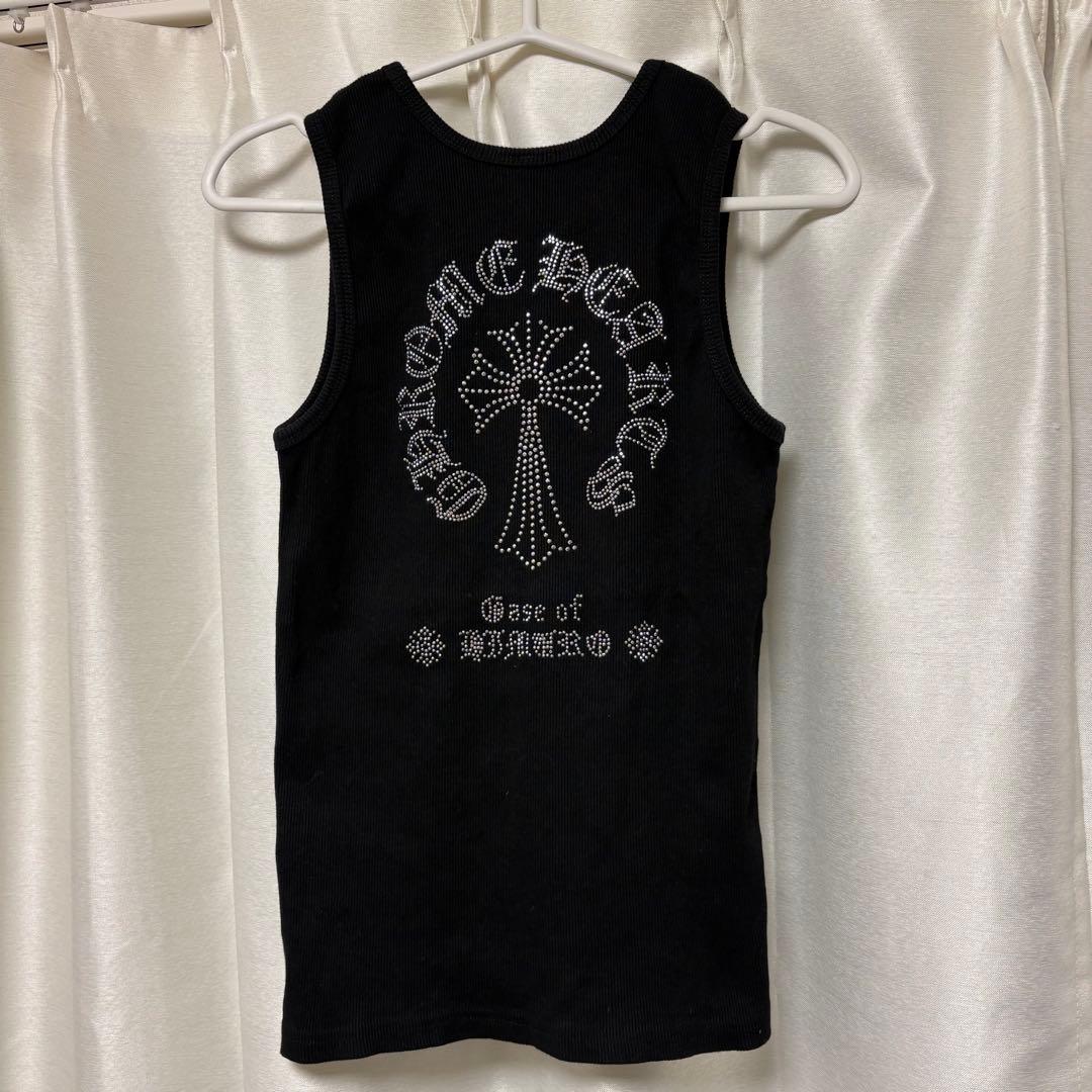 Chrome Hearts ブラック タンクトップ - メルカリ