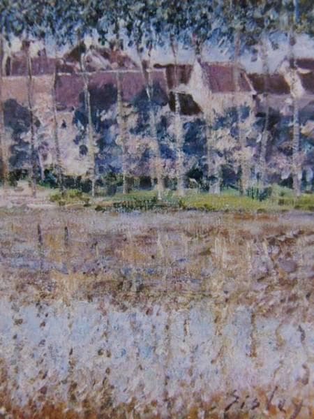 アルフレッド・シスレー、「MORET-SUR-LOING」、海外版超希少レゾネ