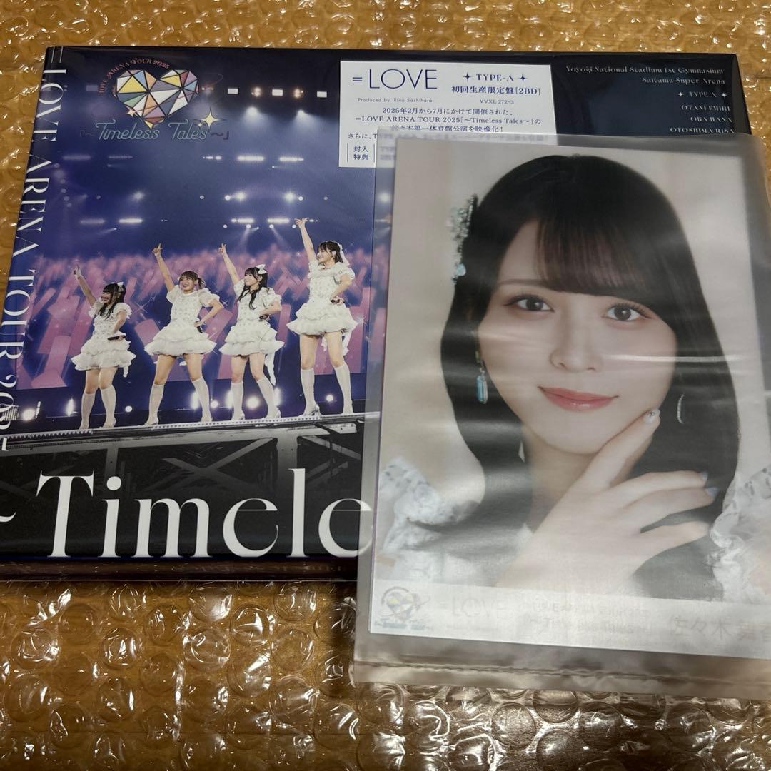 =LOVE/ARENA TOUR 2025 TYPE-A 初回生産限定盤 2BD LOVE/ ＝LOVE ARENA TOUR 2025「～Timeless Tales～」 初回生産限定盤