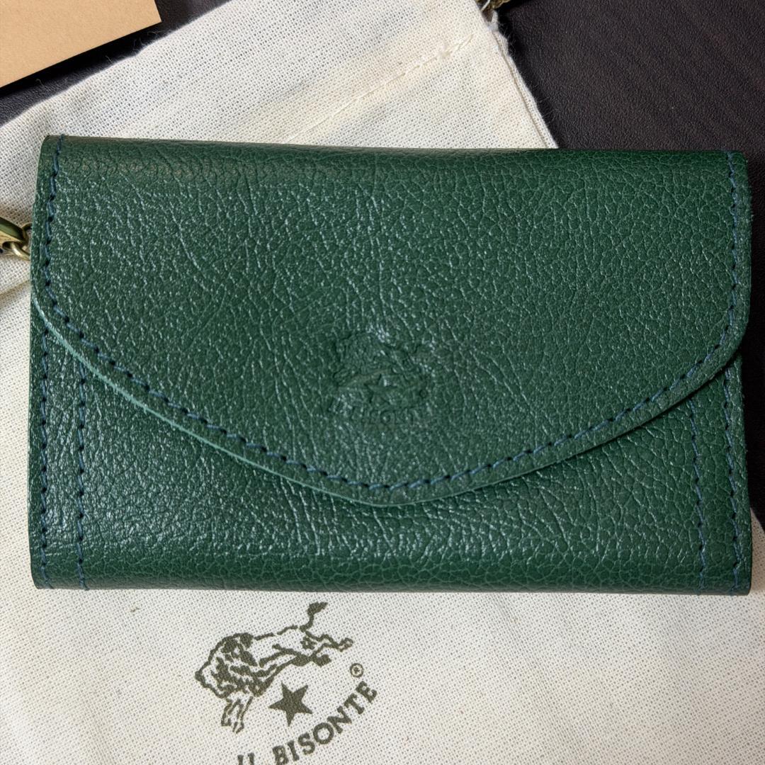 新品未使用】イルビゾンテ 6連 キーケース グリーン - メルカリ