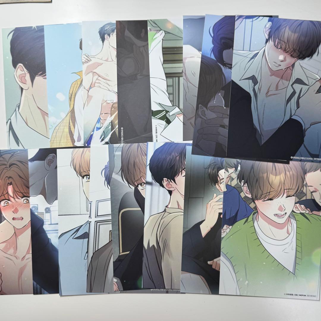 韓国 BL 不可抗力な恋愛事情　mofun cafe 購入特典　ポストカード 韓国 BL 売れ筋 抗力な恋愛事情 mofun cafe 購入特典 ポストカード