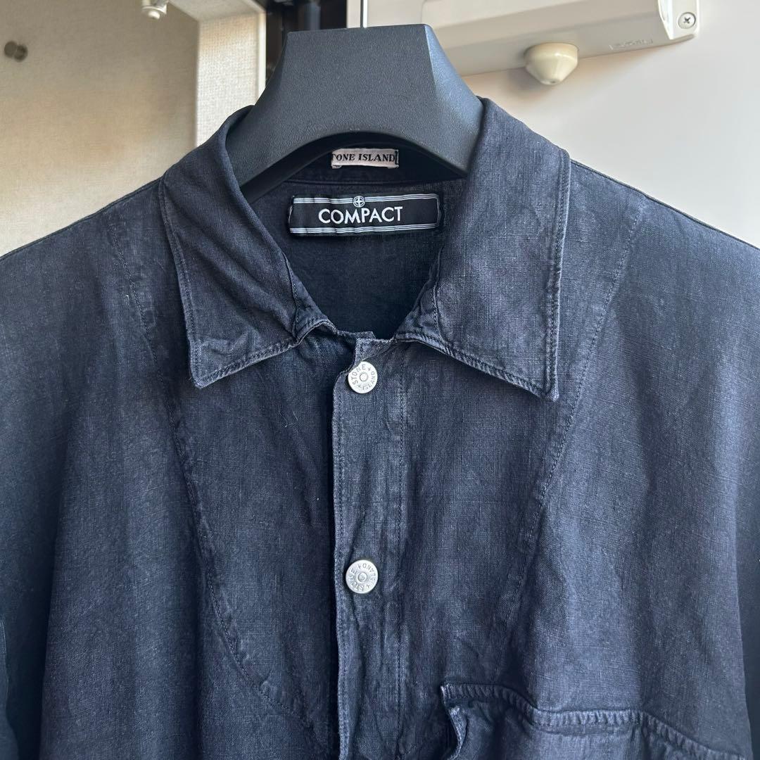 ジャケット・アウター stone  compact linen jacket 2003ss