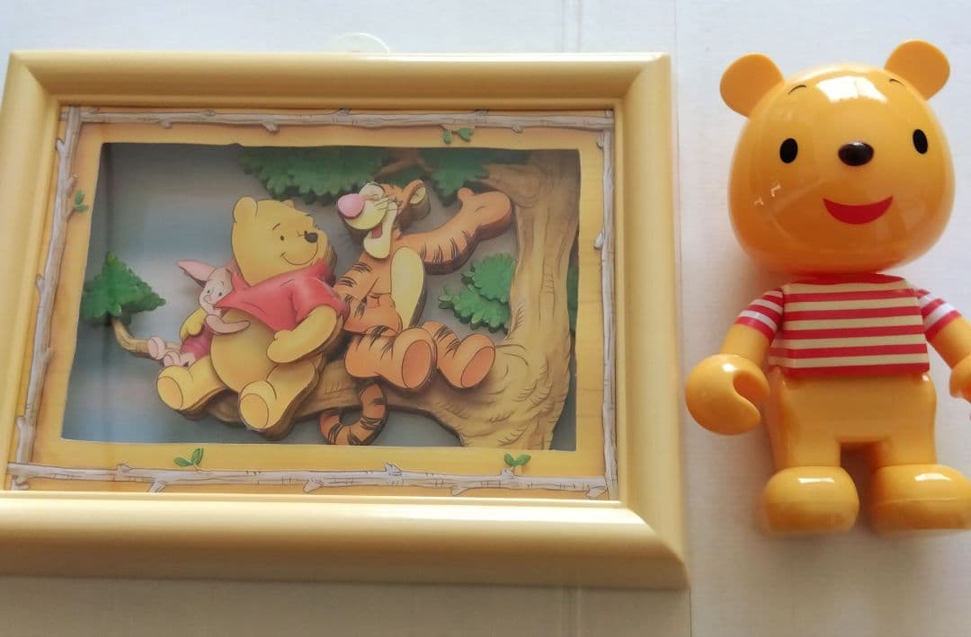 シャドーボックス フィギュア くまのプーさん ディズニー - メルカリ