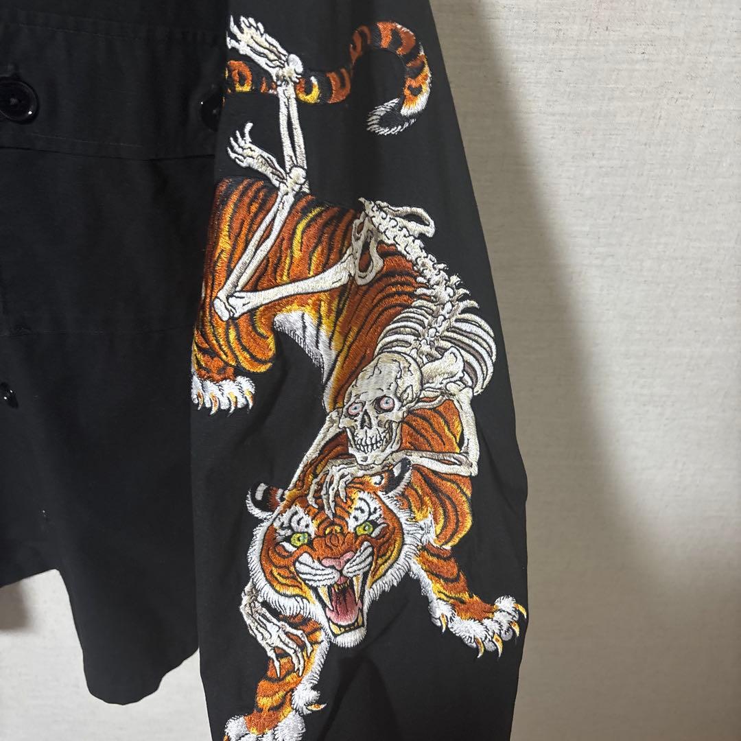 WACKO MARIA ARMY SHIRT (TYPE-2) ブラック