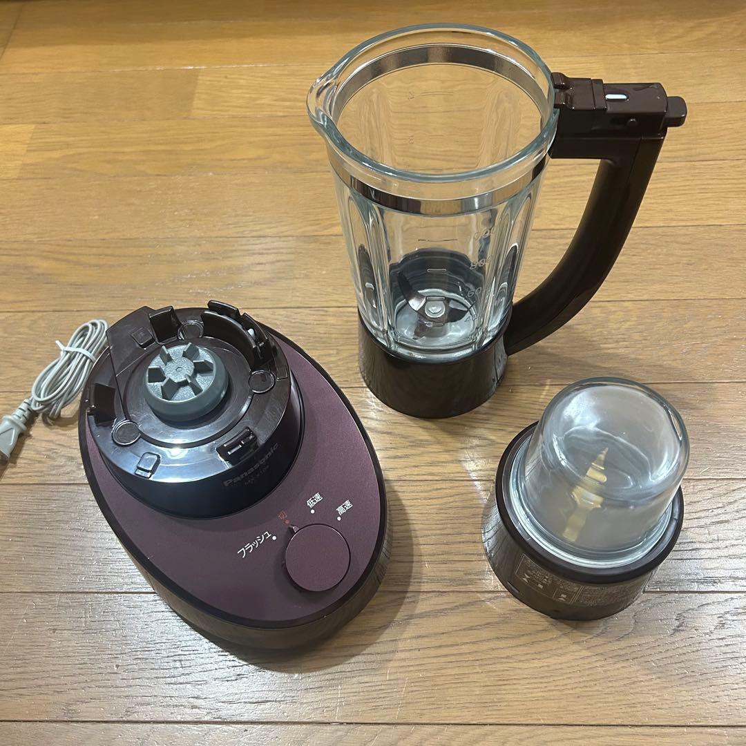 パナソニック ファイバーミキサー ジューサー MX-X109-T