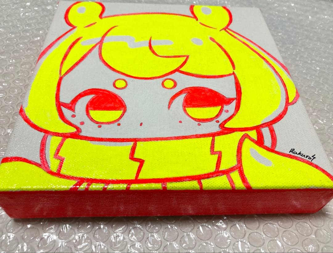 デンシタコ 直筆キャンバスアート HAKURO 個展 日ノ元重工