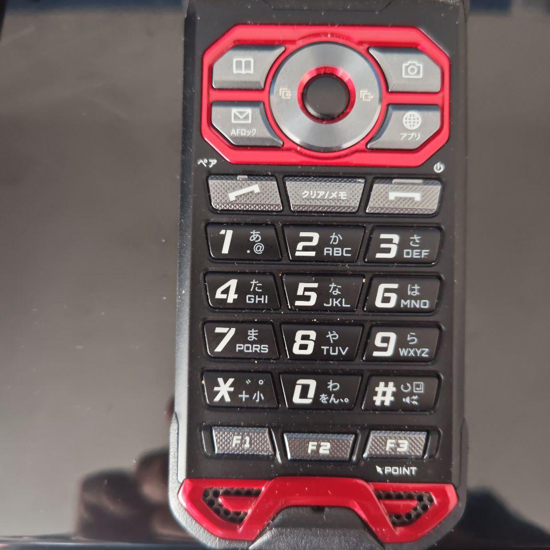 TORQUE X01 折りたたみ式携帯電話 レッドau by 京セラ