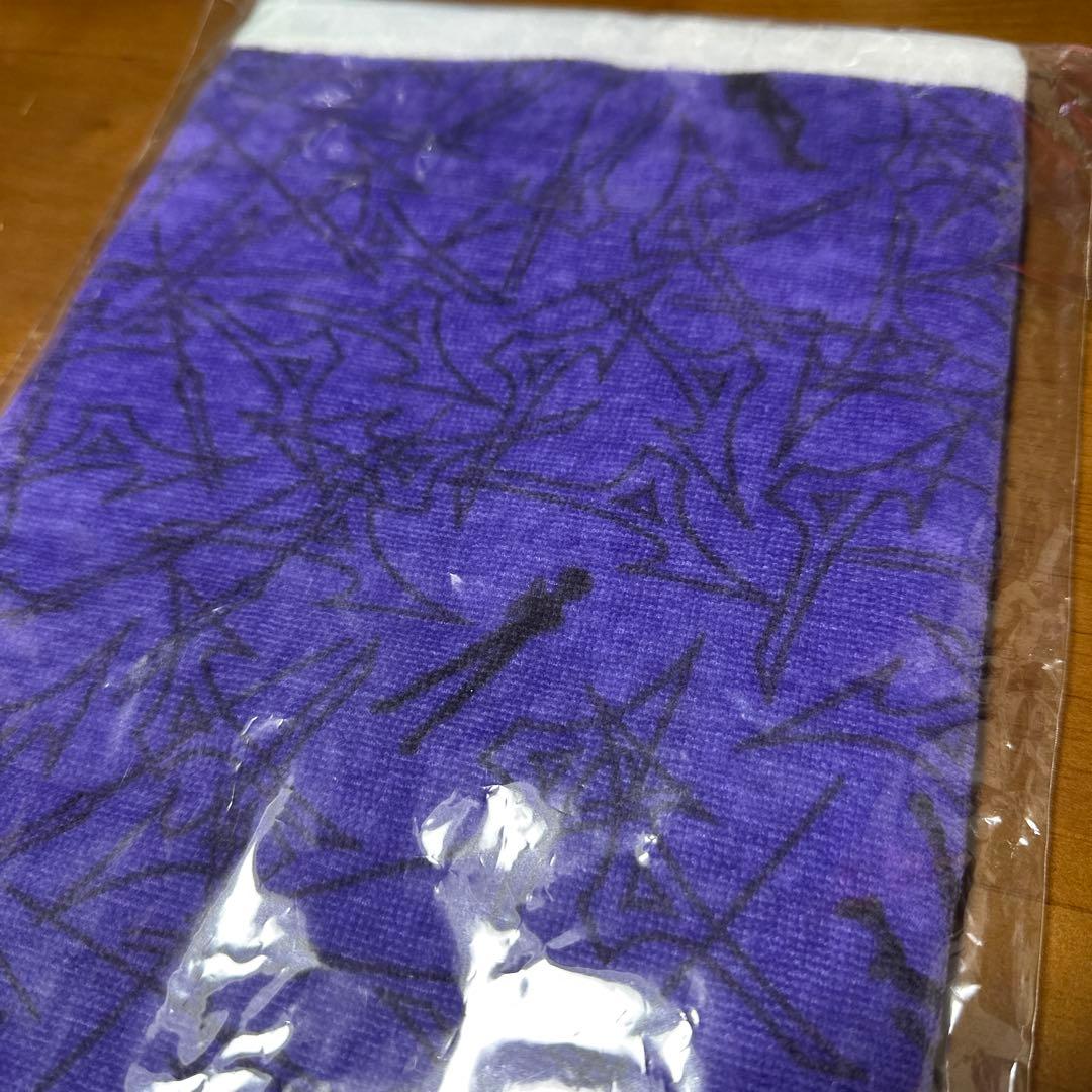 受注生産限定　ミズノ エヴァンゲリオン 総柄フェイスタオル