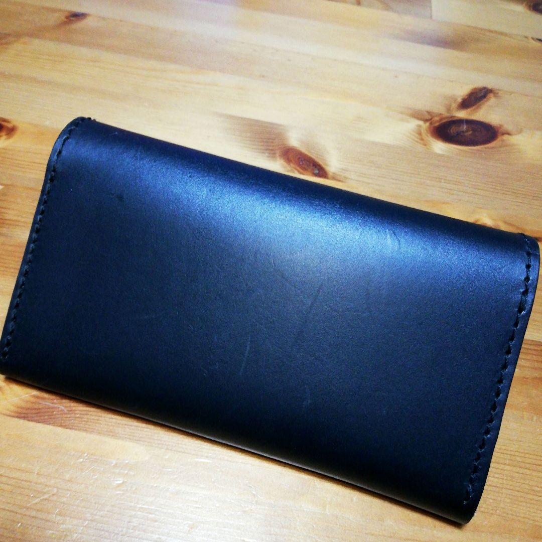 Herz ヘルツ ロング ウォレット ブラック 長財布