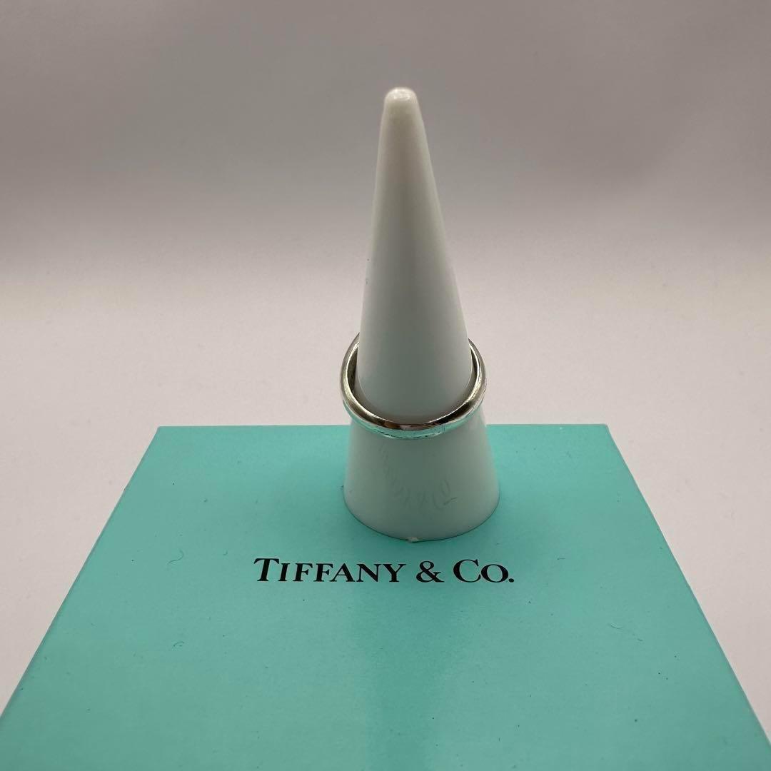 オールド ティファニー 925リング ハートモチーフ 約12号 シンプルデザイン