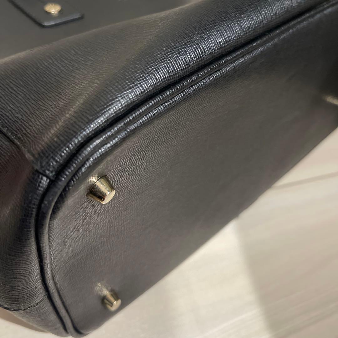 美品 FURLA 2way ショルダーバッグ ハンドバッグ トートバッグ 大容量