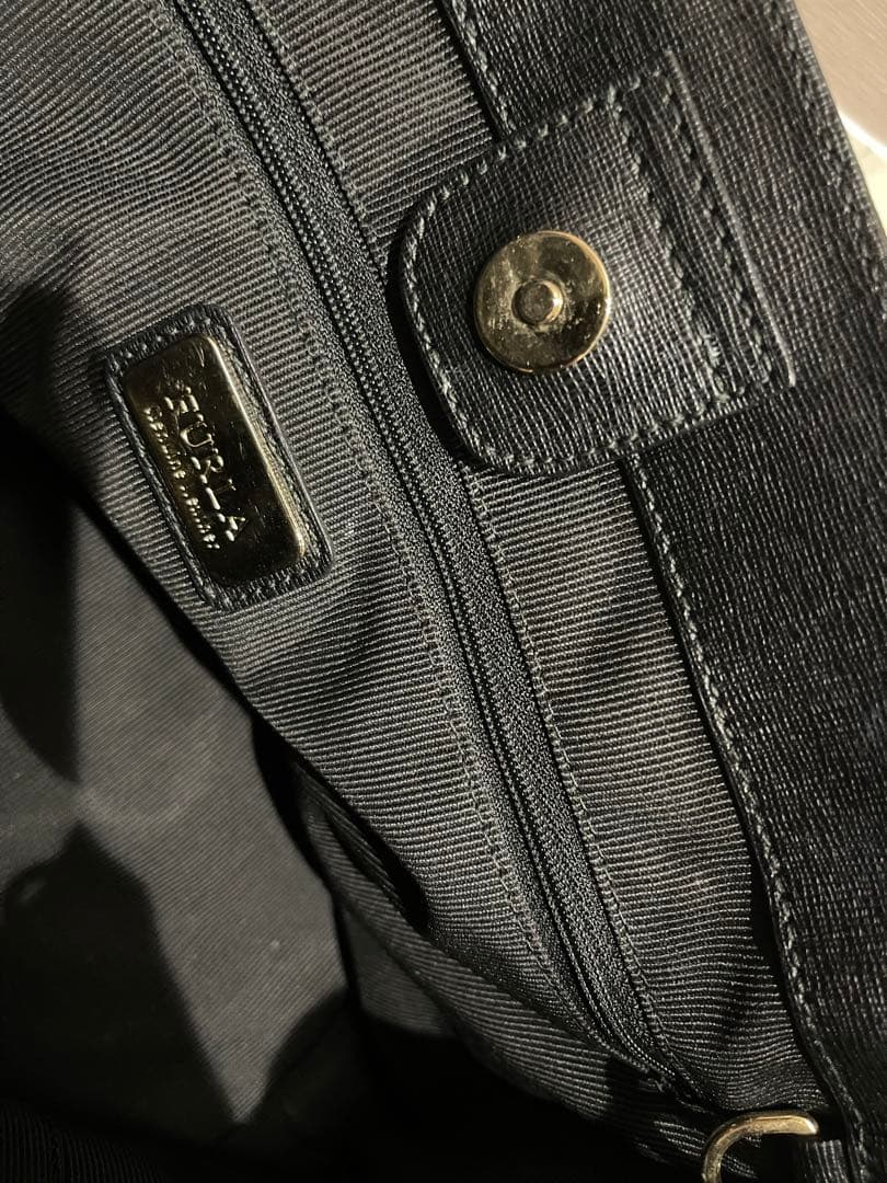 美品 FURLA 2way ショルダーバッグ ハンドバッグ トートバッグ 大容量