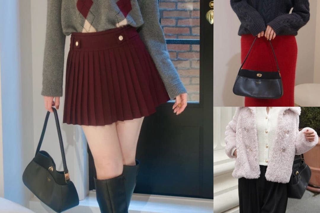 ◉新品半額❗️❗️herlipto Modern Muse Baguette Bag - メルカリ