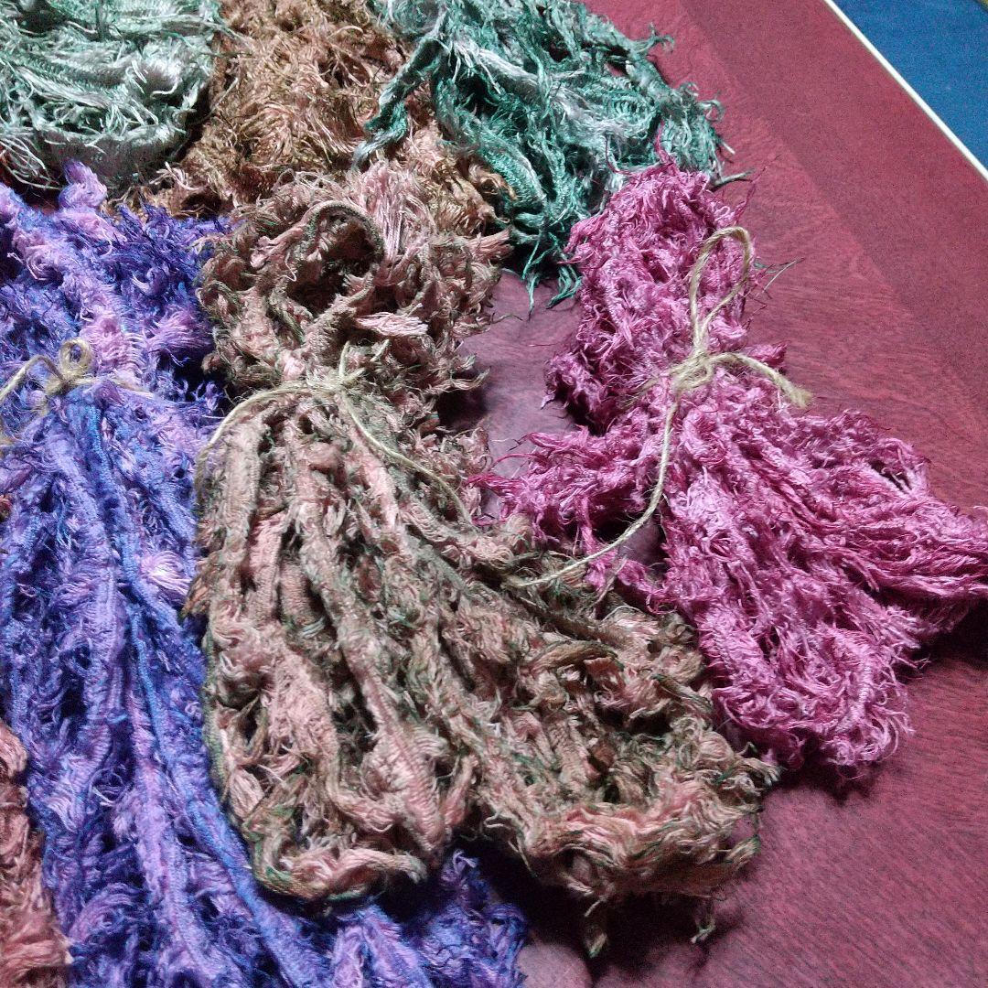 ジャンクジャーナルジ素材。変わり糸。Xmasセット。12/23迄。