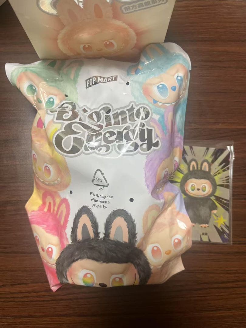 【正規品】 ラブブ LABUBU big into energy 本我