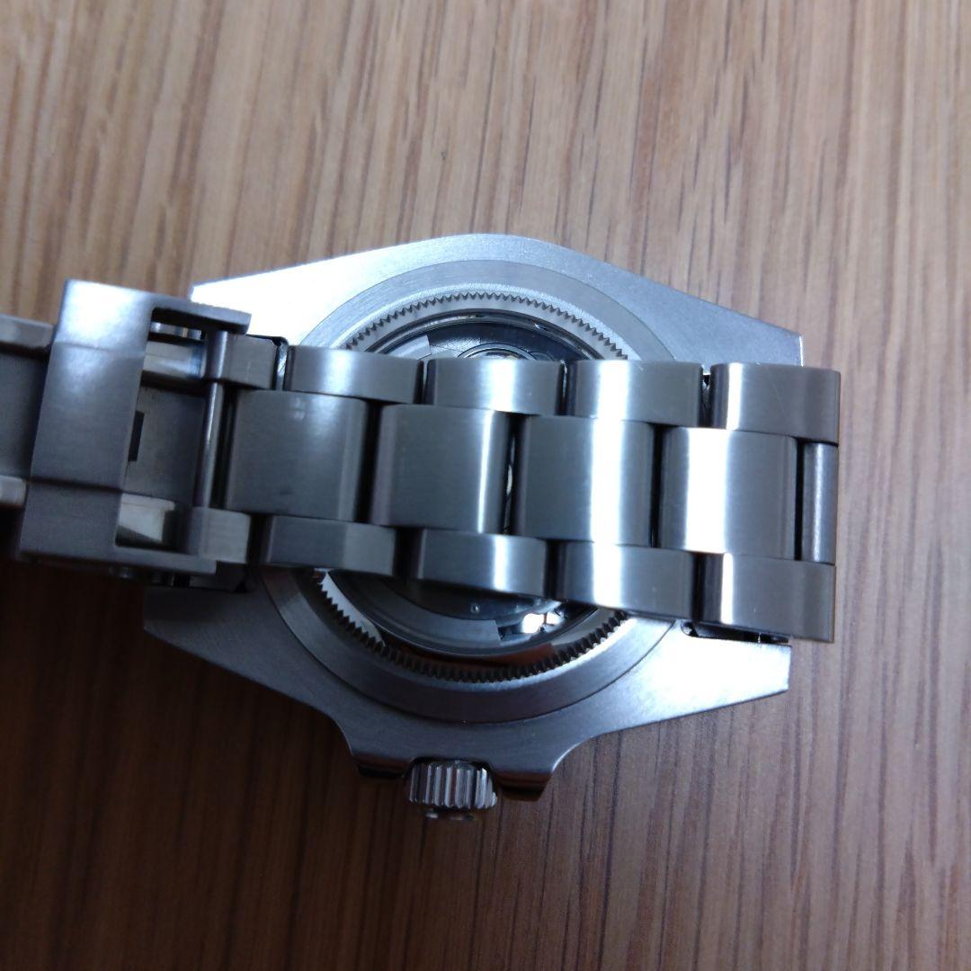 カスタム MOD NH35 バイカラーベゼル 自動巻き オリジナル