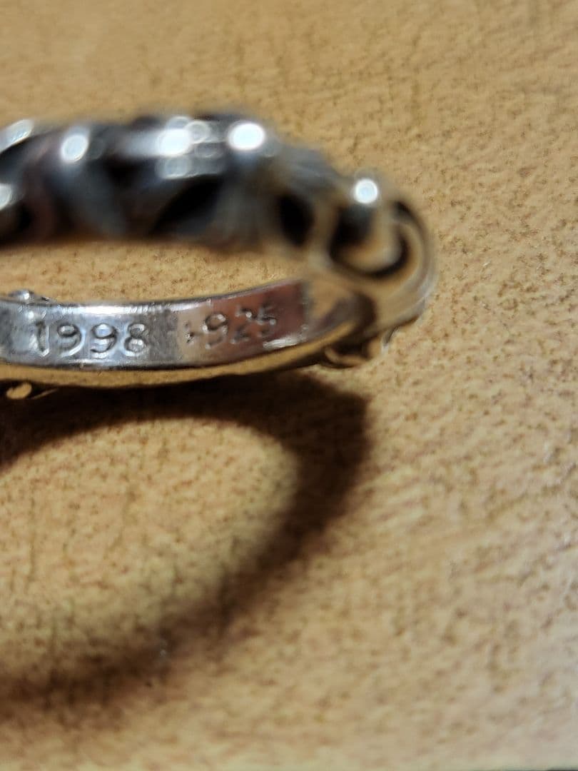 CHROME HEARTS SBTバンド リング 16号