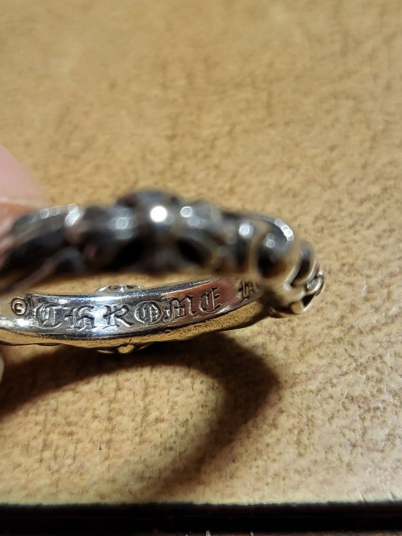 CHROME HEARTS SBTバンド リング 16号