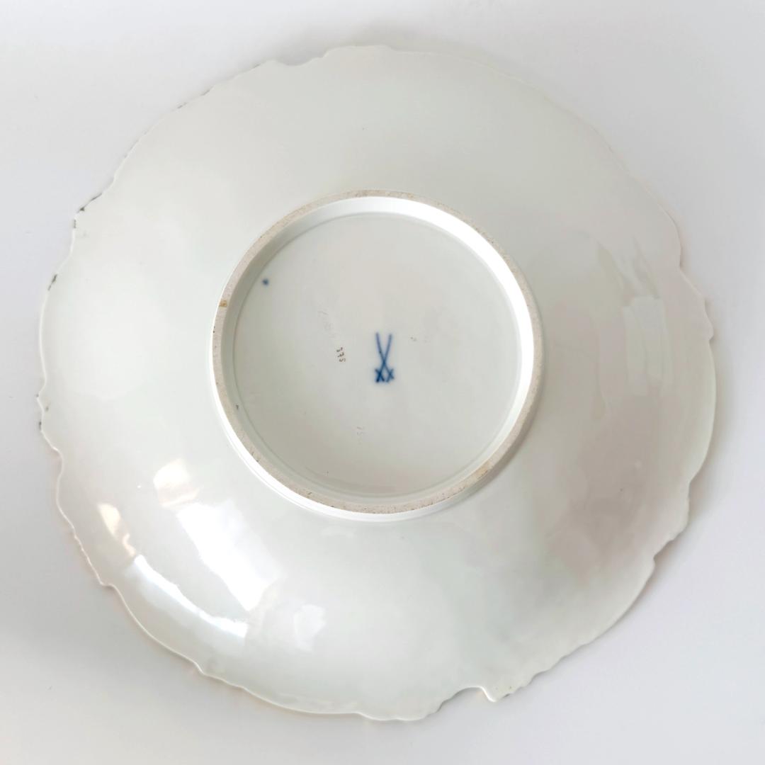 ☆マイセン☆1級品 プレート ゴールドグランツ バラ 28cm プレート