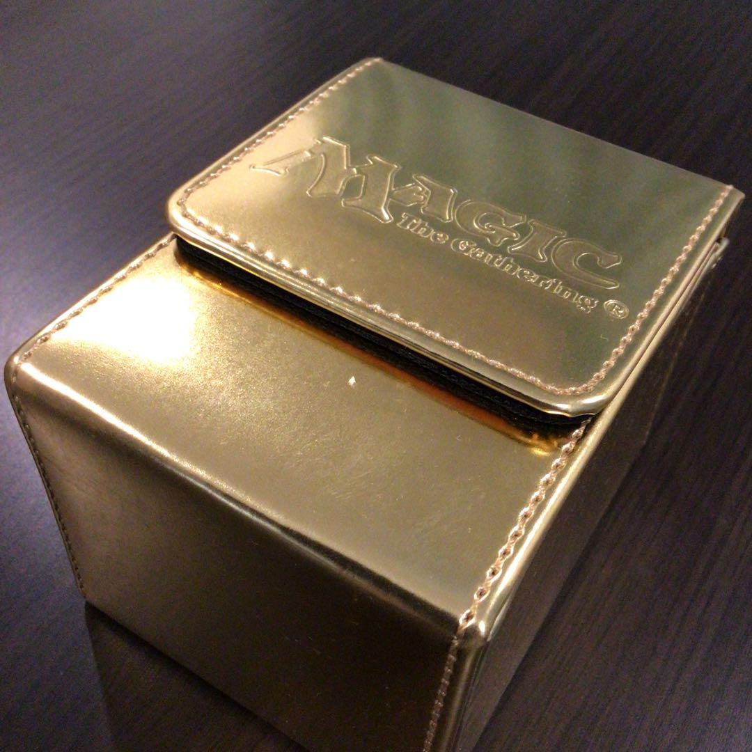 MTG デッキケース 金 非売品 - メルカリ