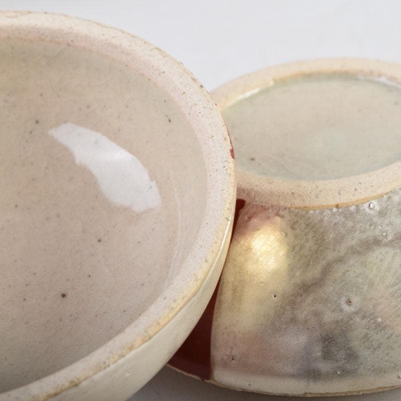 茶道具 武村利左衛門 中村清六 盃・蓋置・香合 共箱 5点まとめ