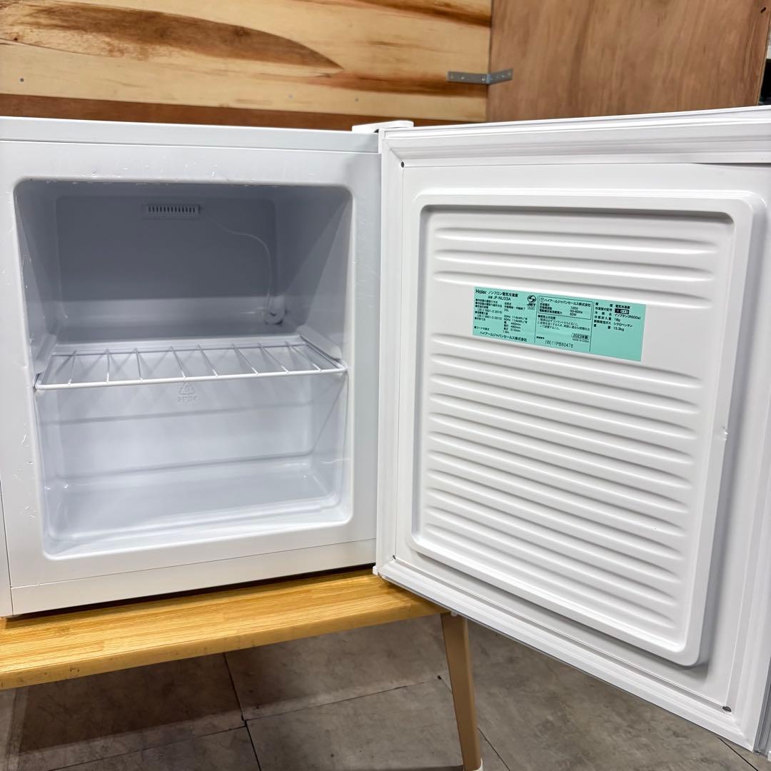 一都三県限定　配送設置無料　冷凍庫　1ドア　Haier 2023年製　33L