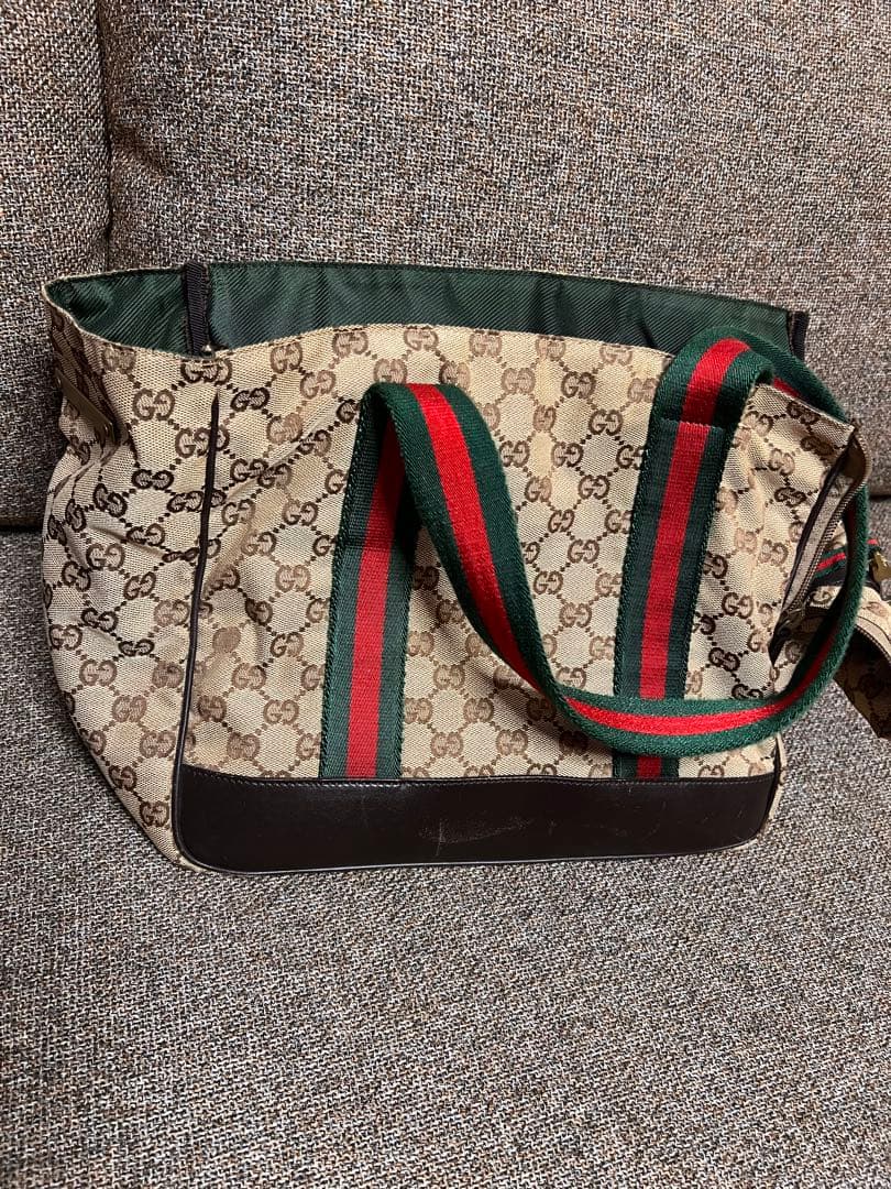 超希少／GUCCI　ペットキャリー　GG柄　キャンバス 超希少／GUCCI ペットキャリー GG柄 キャンバス