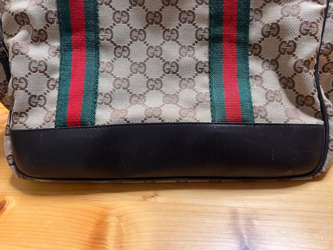 超希少／GUCCI ペットキャリー GG柄 キャンバス