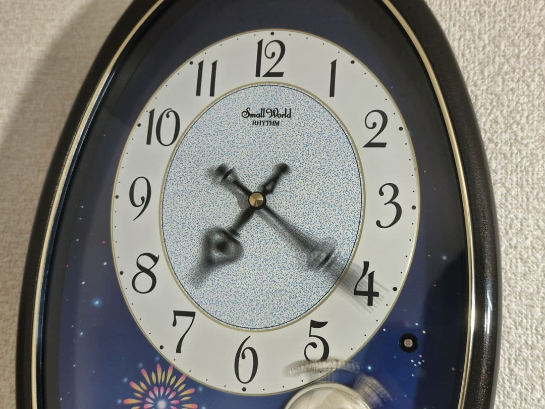 スモールワールド ナイトビュー からくり時計 メロディ 動作確認済み 貴重