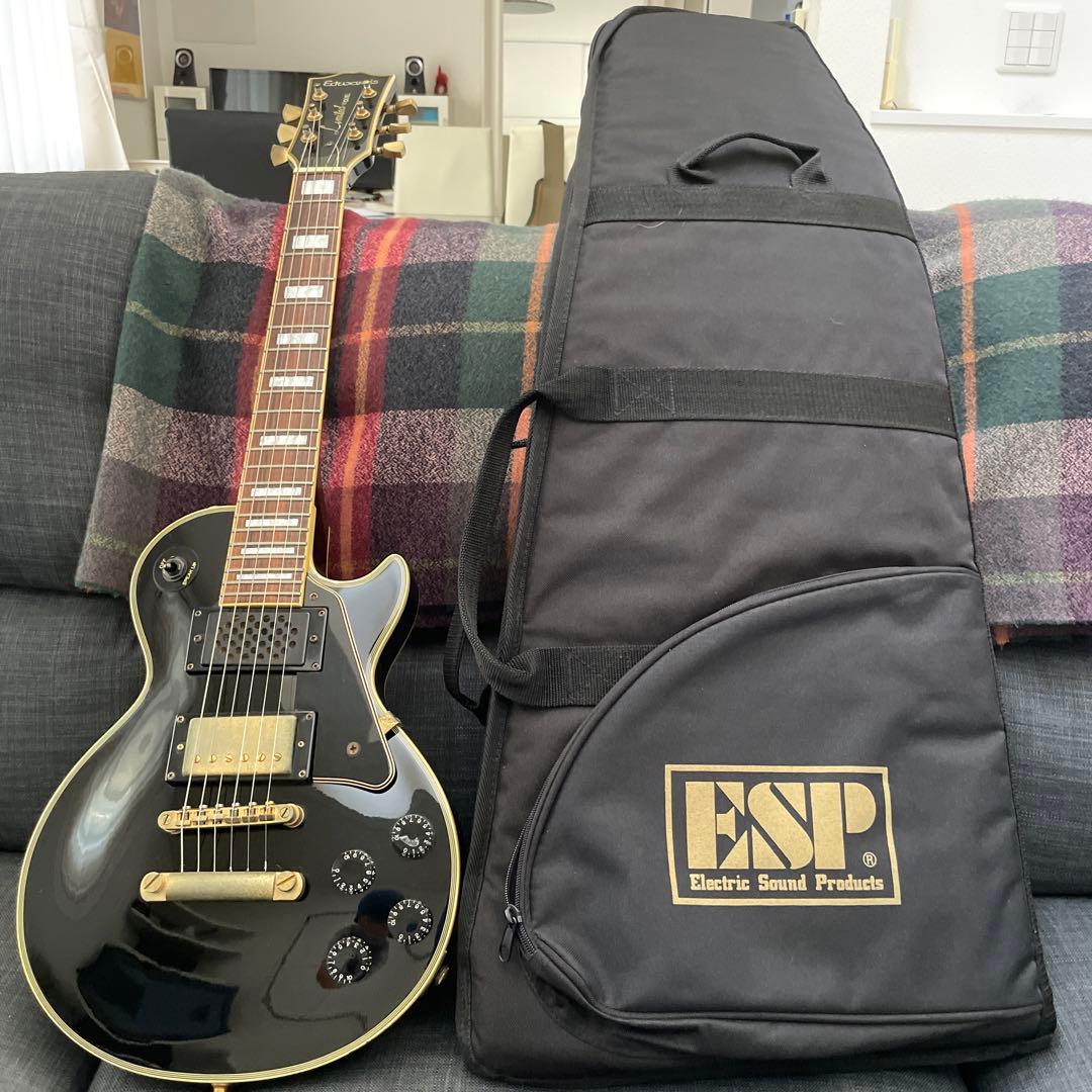 エドワーズby ESP ミニギター レスポールカスタム•タイプ ジャンク