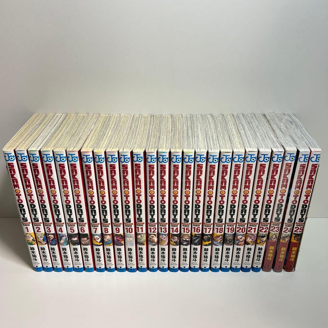 SAKAMOTO DAYS サカモトデイズ 1〜25巻 全巻セット まとめ売り - メルカリ