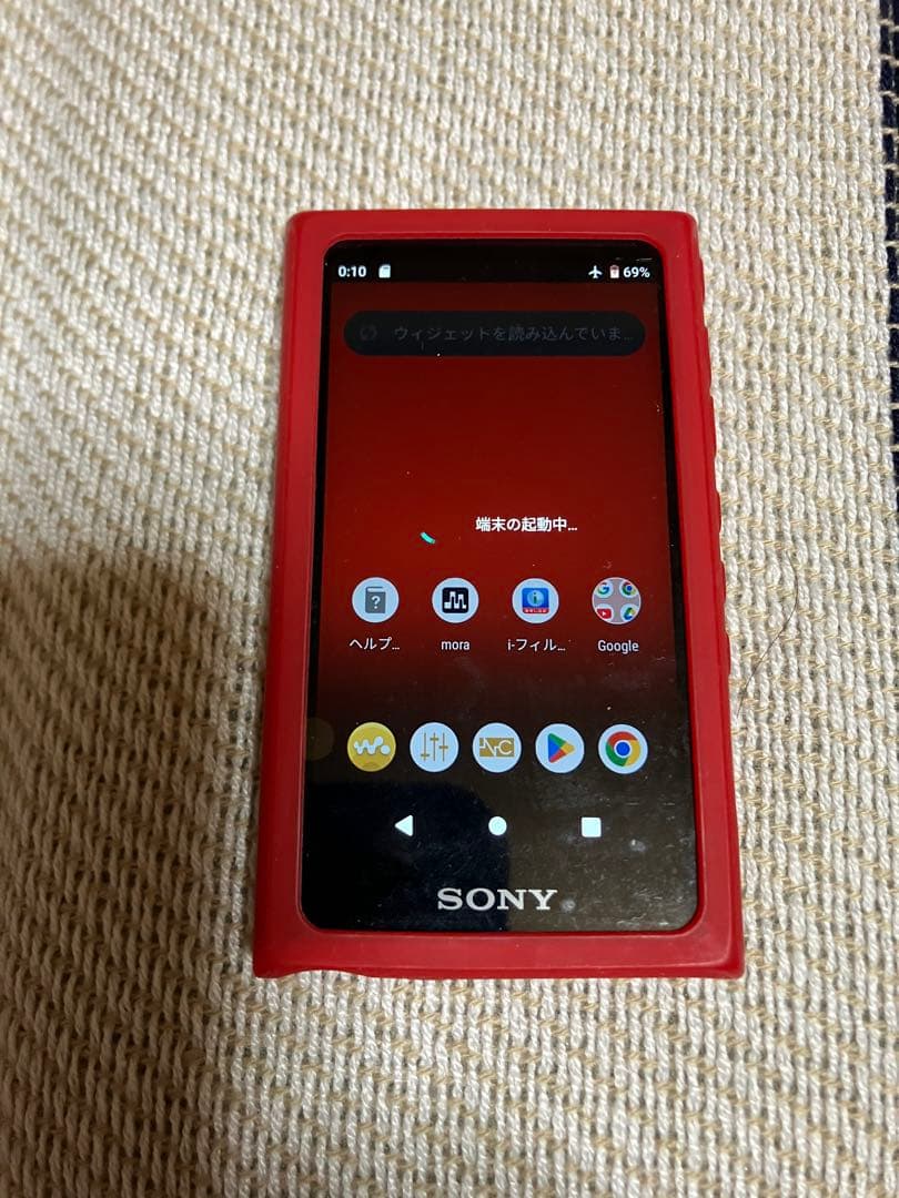 SONYウォークマン NW-A105 128GB micro SD付き 中古美品