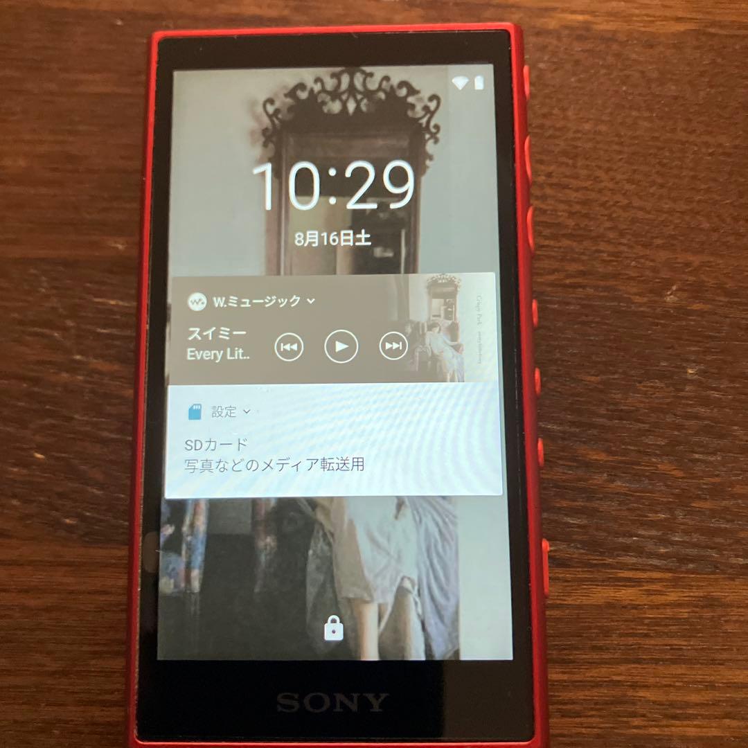 SONYウォークマン NW-A105 128GB micro SD付き 中古美品