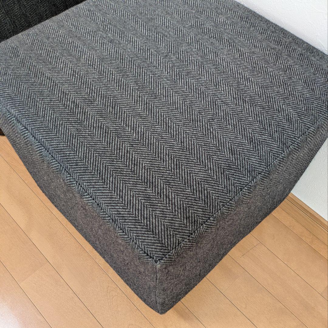 アダル ADAL スツール2脚セット グレー 業務用美容室病院待合カフェ椅子イス