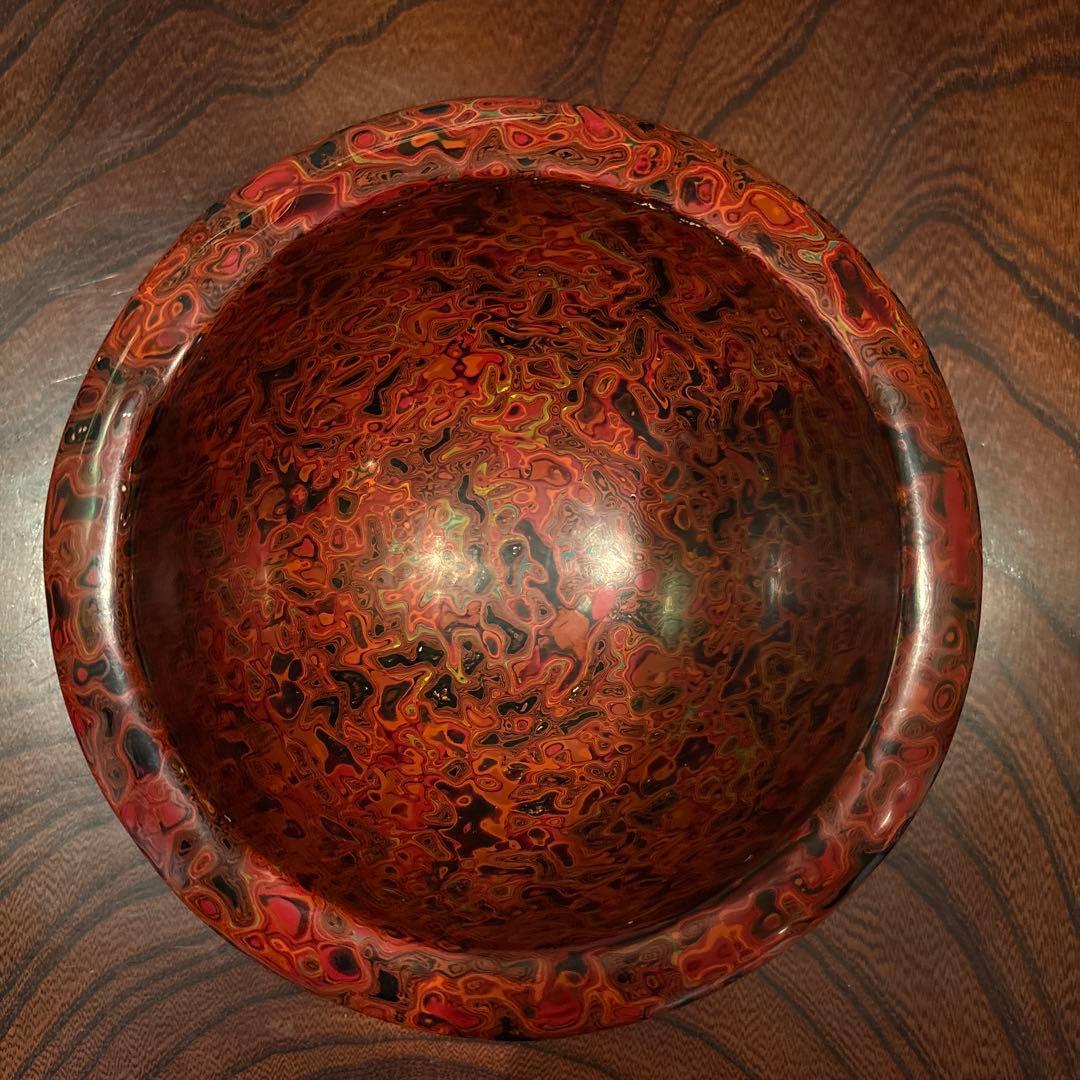 エガ　会津塗り　乾漆鉢　漆器　小鉢　菓子器　天然木　伝統工芸品　希少