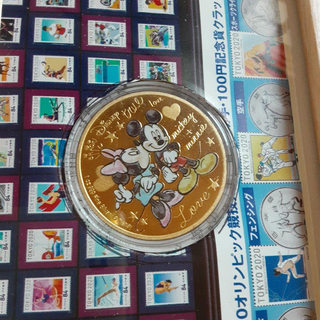 限定品ミッキーミニーカラー記念メダル