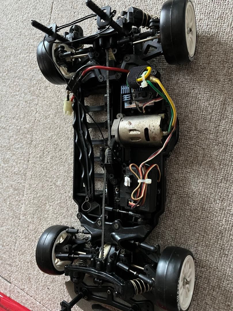 タミヤ TA-05 フェラーリボディ ツーリングカー　動作OK