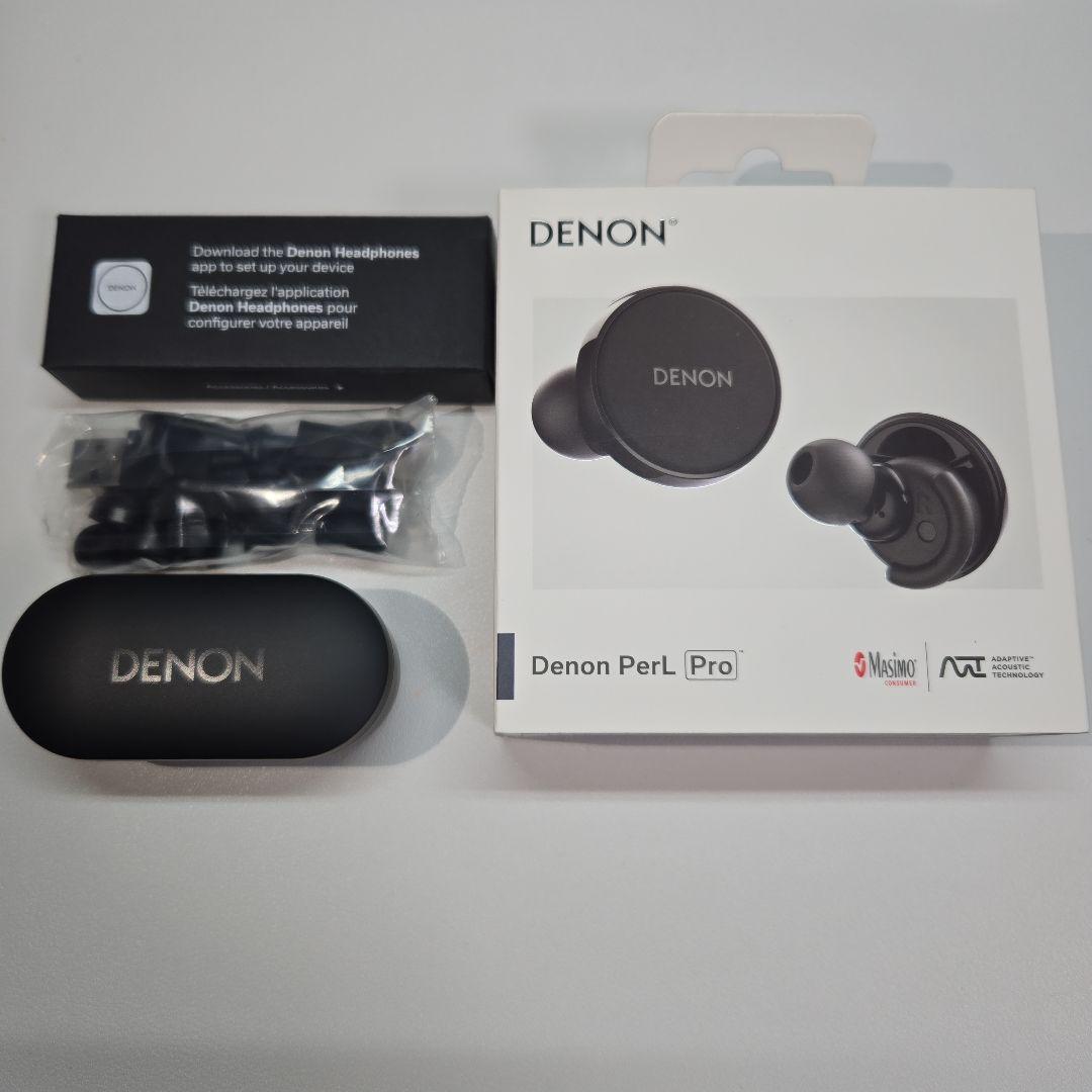 DENON PerL Pro ワイヤレスイヤホン - メルカリ