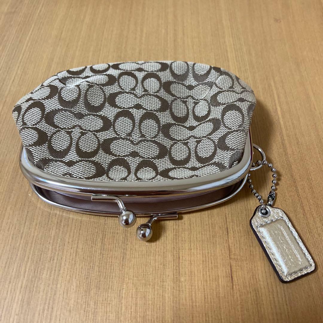 COACH モノグラム がま口型財布（ケース）希少 レア物