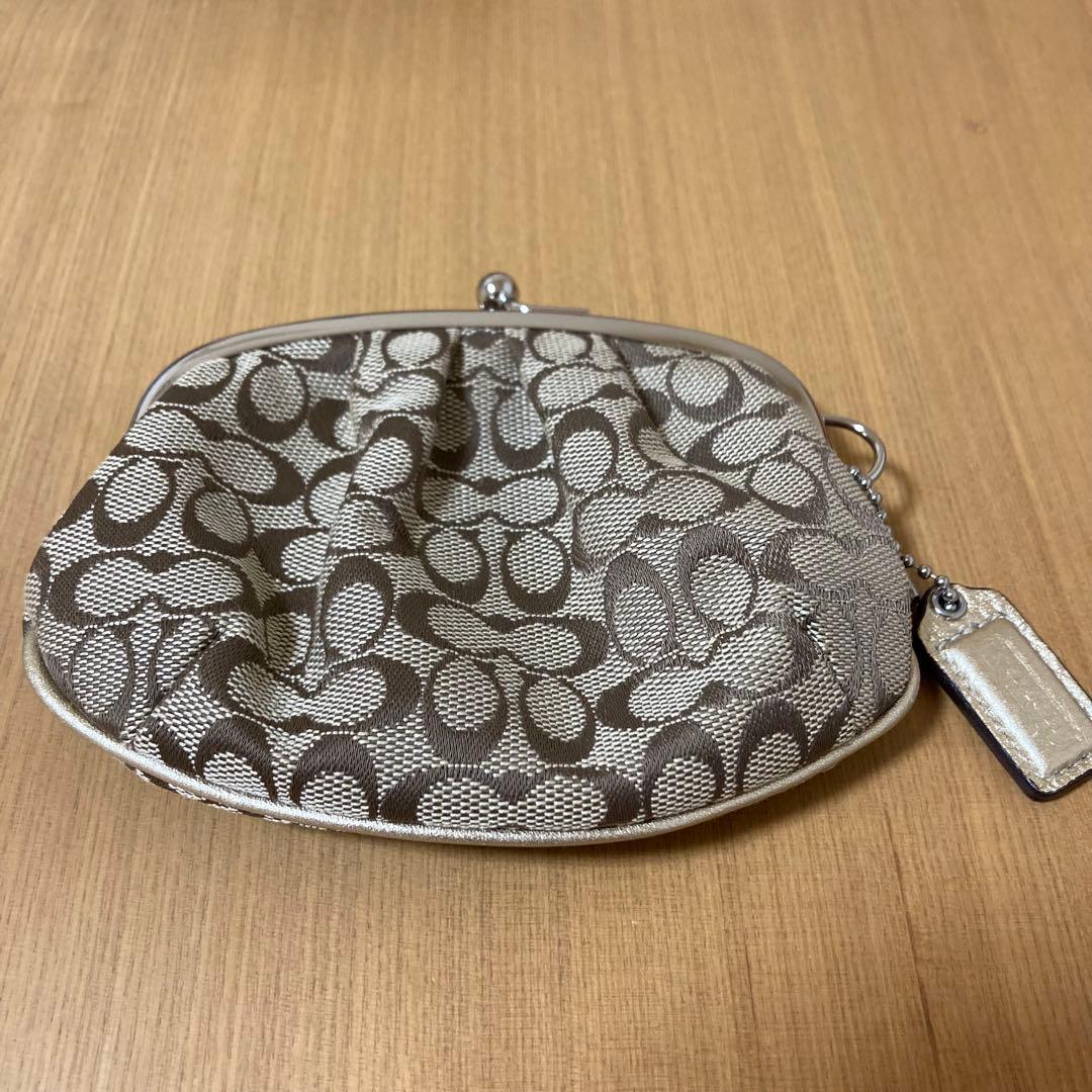 COACH モノグラム がま口型財布（ケース）希少 レア物