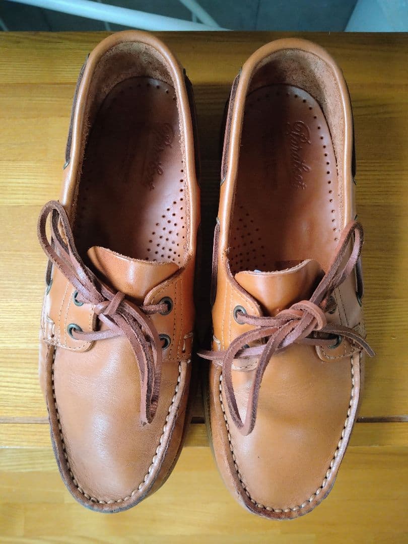 Paris直営店購入【Paraboot】デッキシューズ BARTH/MARIN