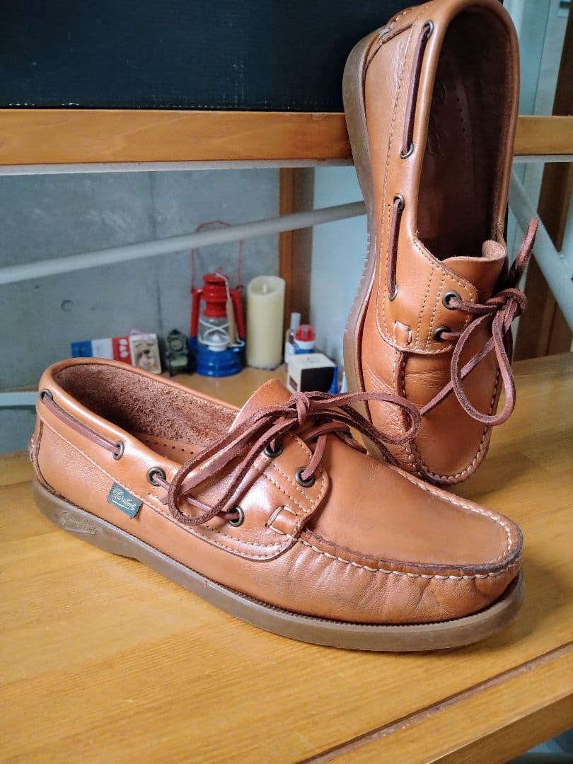 Paris直営店購入【Paraboot】デッキシューズ BARTH/MARIN