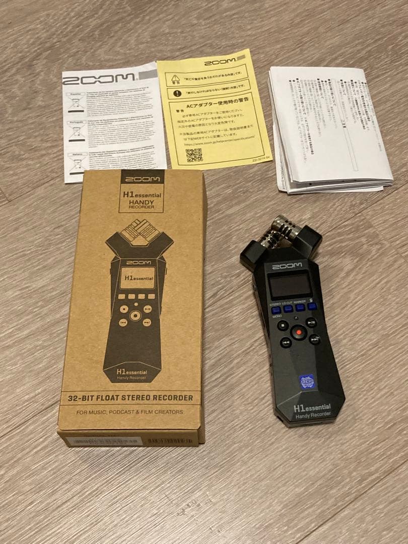配信機器・PA機器・レコーディング機器 zoom h1 essential