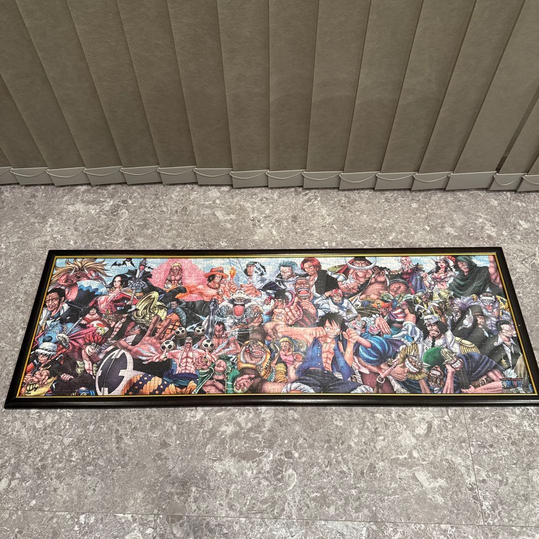 完成品】ワンピースパズル34個セット/アルティメット専用パネル付 完成