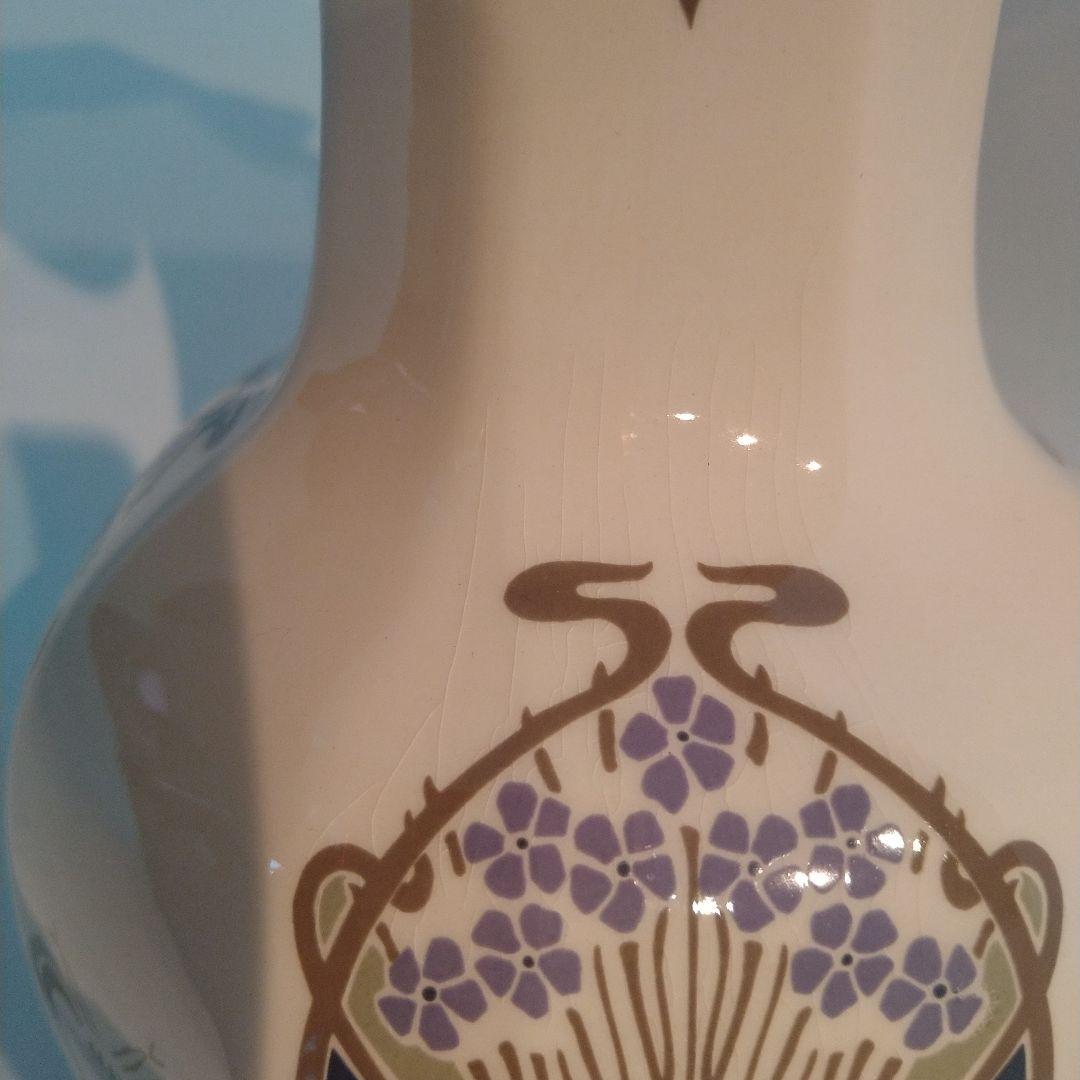 LIBERTY リバティ アールヌーヴォー風 陶器花瓶